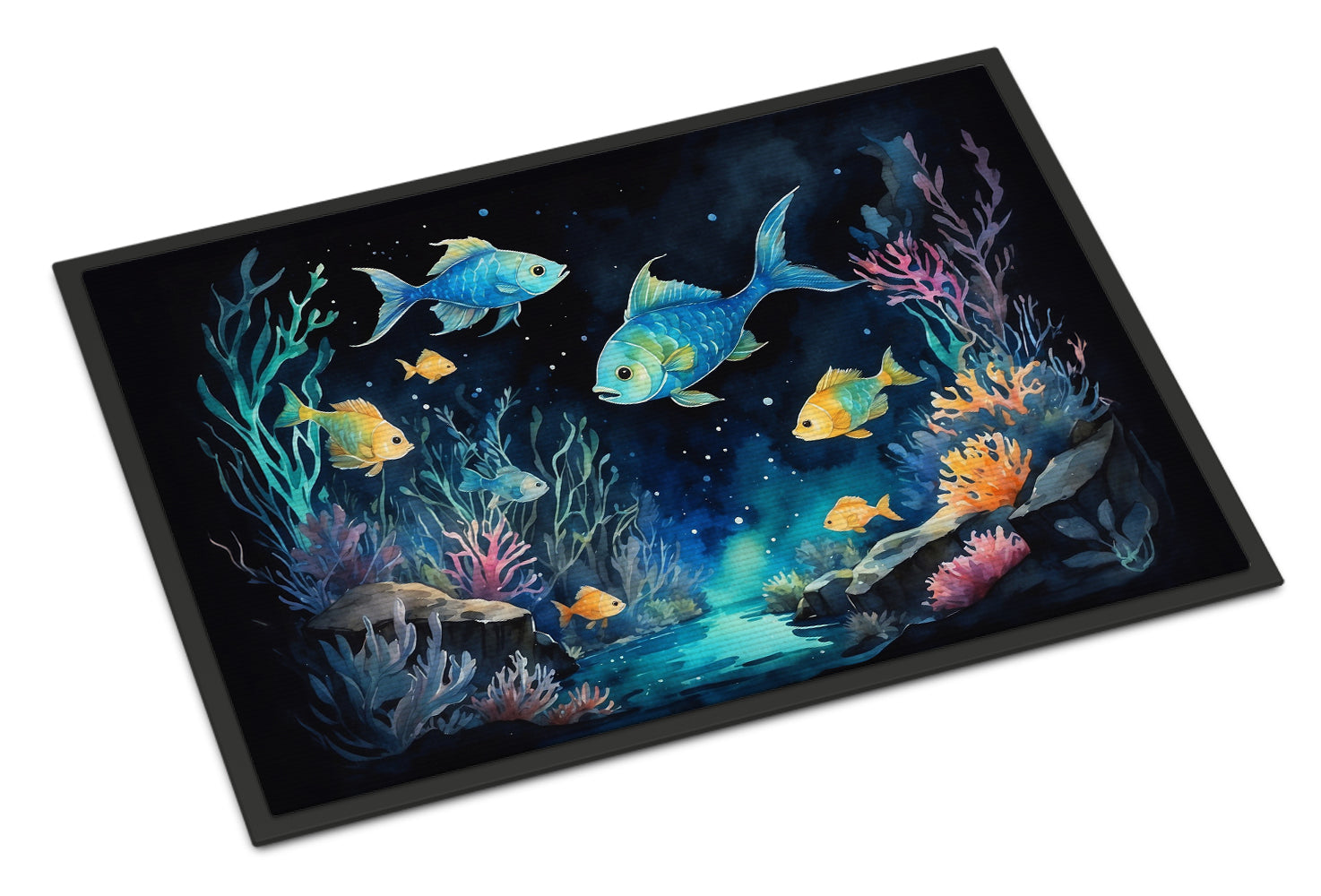 Buy this Bioluminescent Fish Doormat