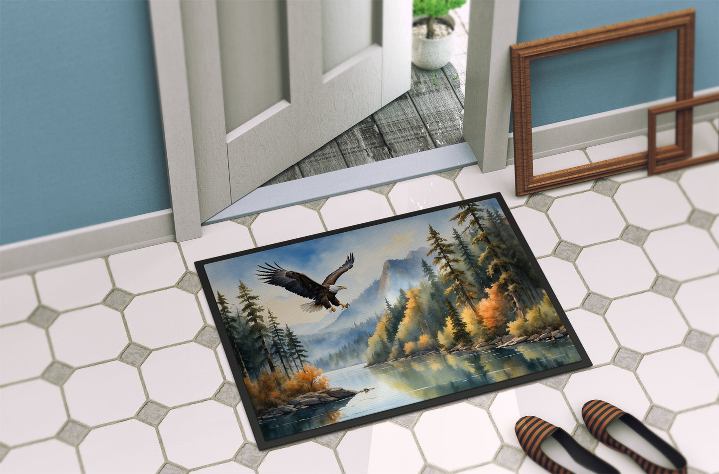 Eagle in Flight Doormat