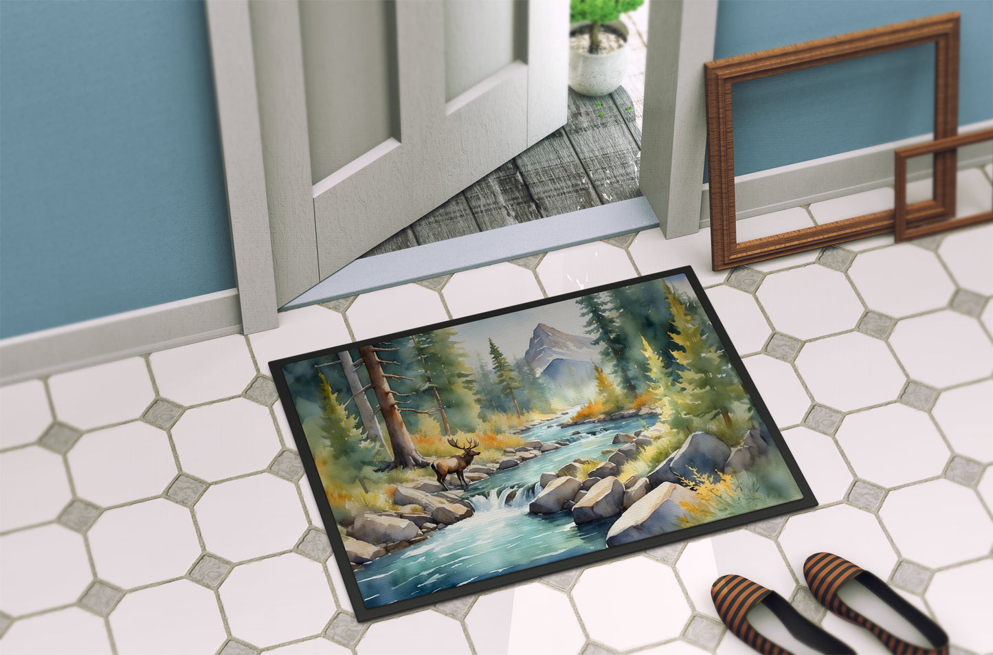 Mountain Stream Doormat