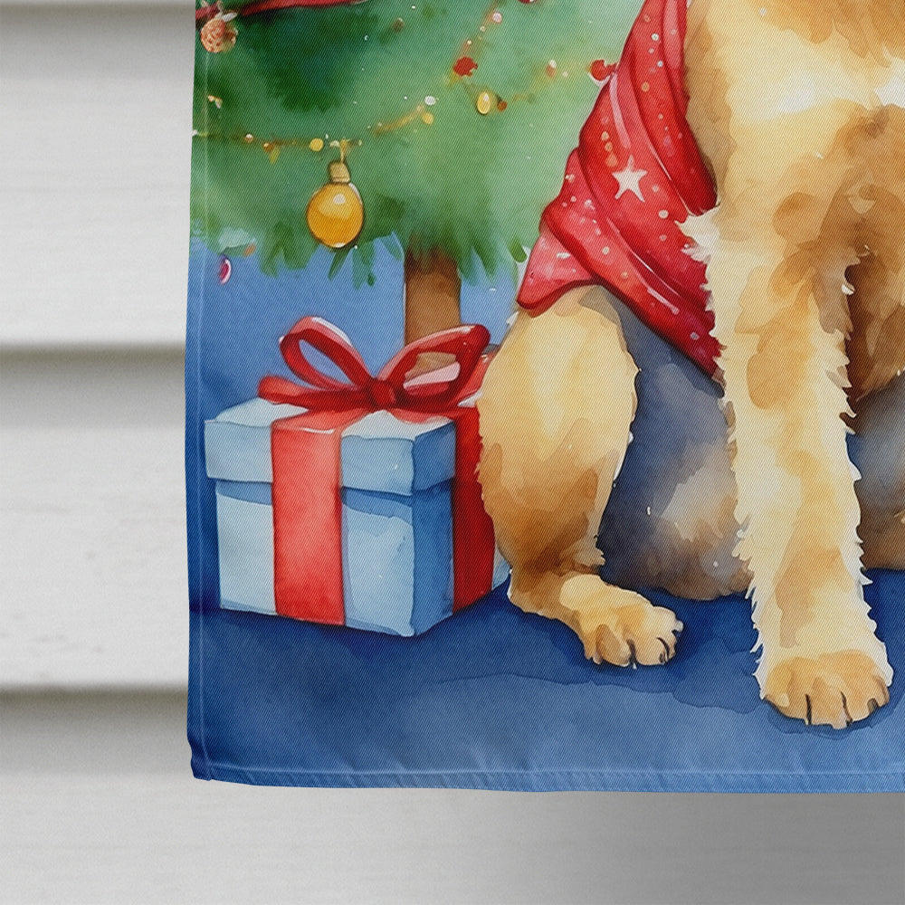 Lakeland Terrier Christmas Reindeer House Flag