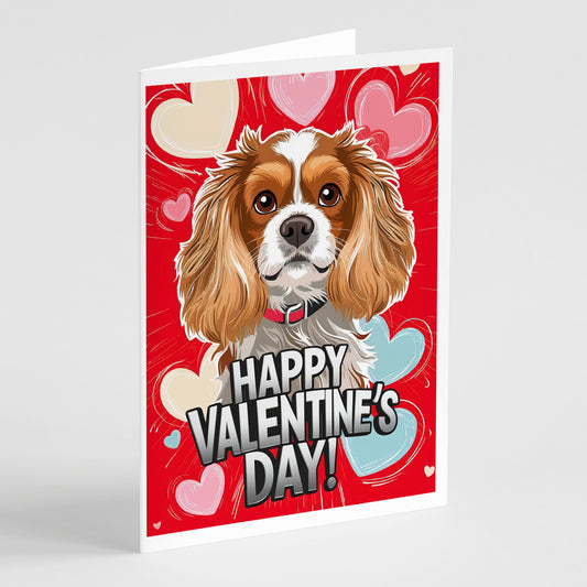 Buy this Cavalier Spaniel Happy Valentine's Day Greeting Cards Pack of 8