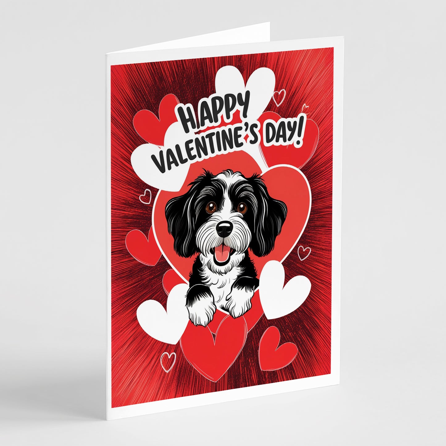 Buy this Havanese Happy Valentine's Day Greeting Cards Pack of 8