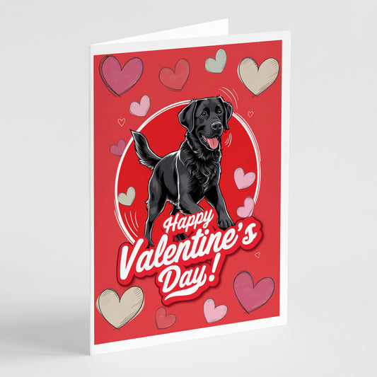 Buy this Black Labrador Retriever Happy Valentine's Day Greeting Cards Pack of 8