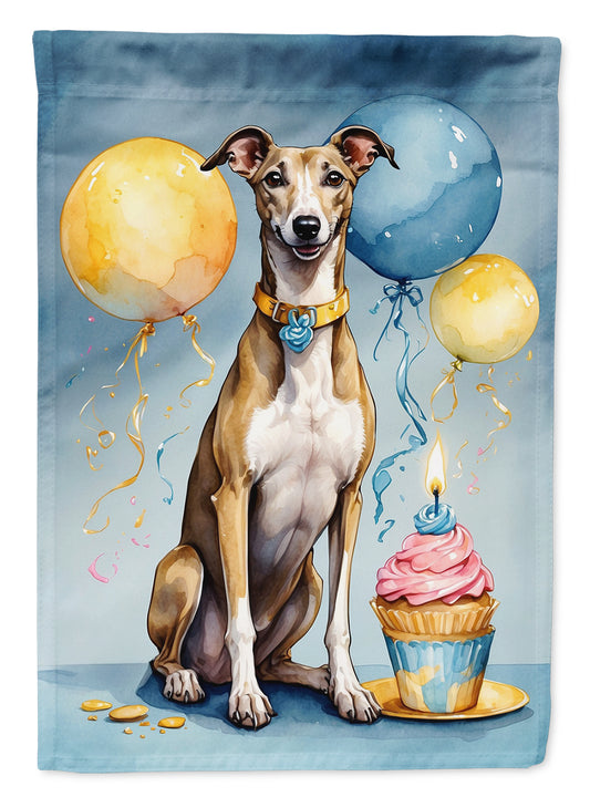 Buy this Greyhound Happy Birthday House Flag