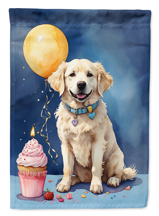 Buy this Kuvasz Happy Birthday House Flag