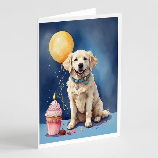 Buy this Kuvasz Happy Birthday Greeting Cards Pack of 8