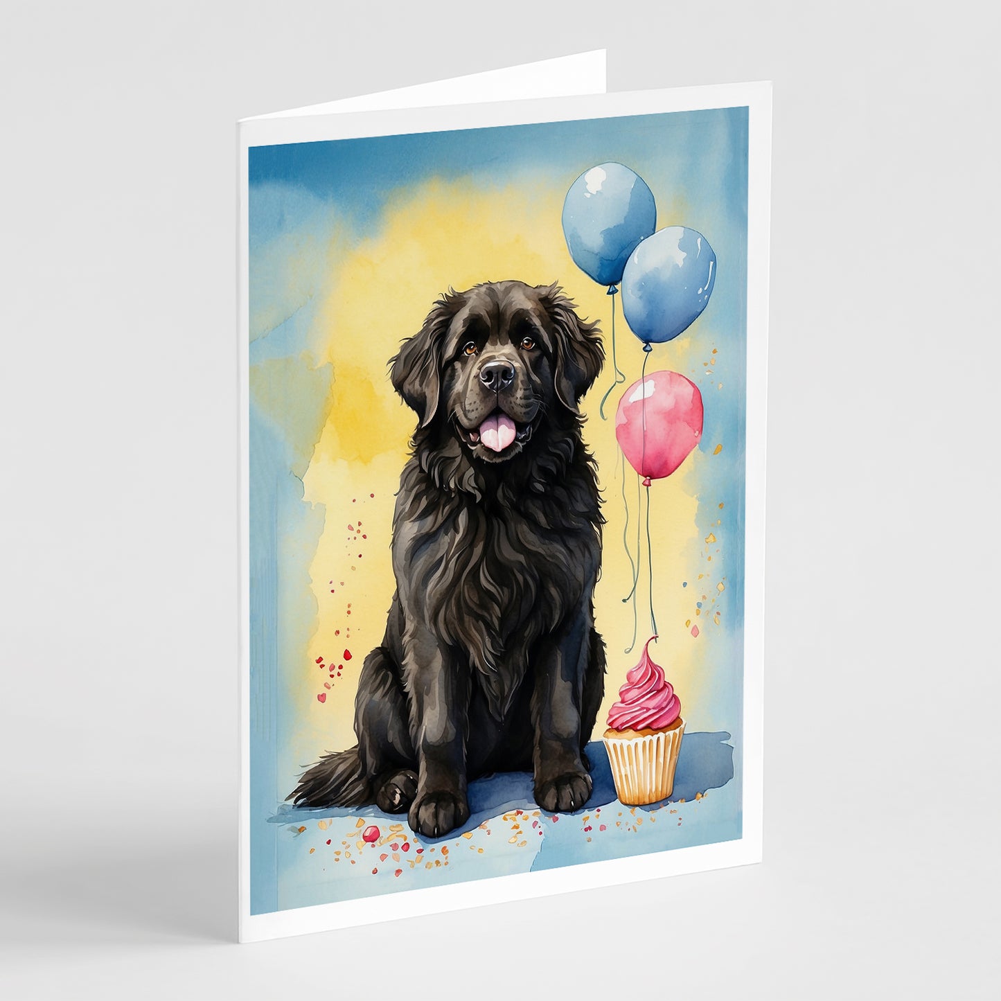 Buy this Newfoundland Happy Birthday Greeting Cards Pack of 8