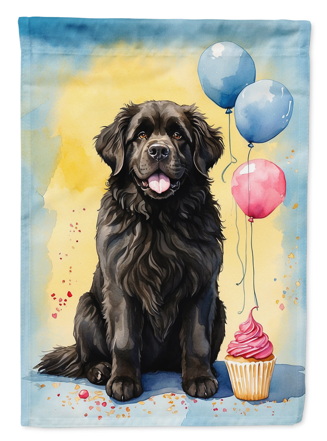 Buy this Newfoundland Happy Birthday Garden Flag