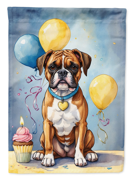 Buy this Boxer Happy Birthday House Flag