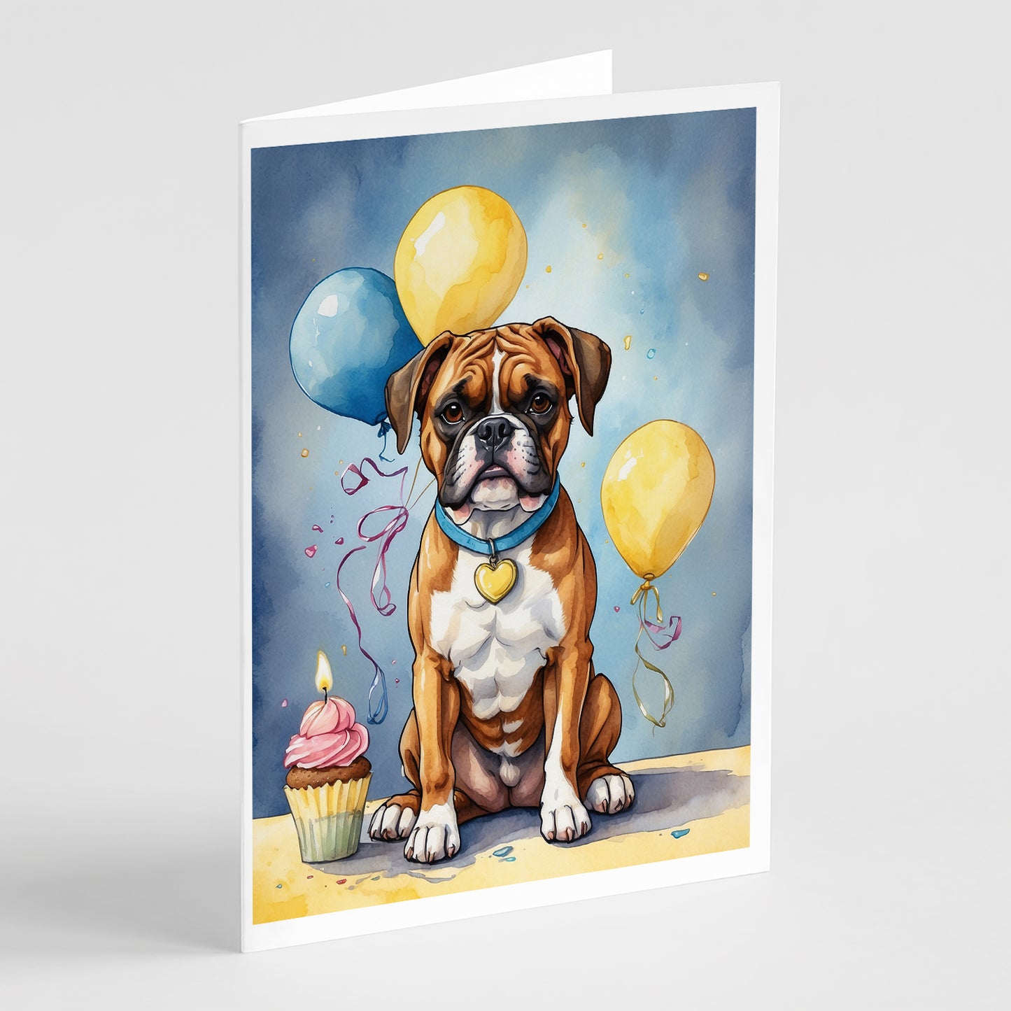 Buy this Boxer Happy Birthday Greeting Cards Pack of 8
