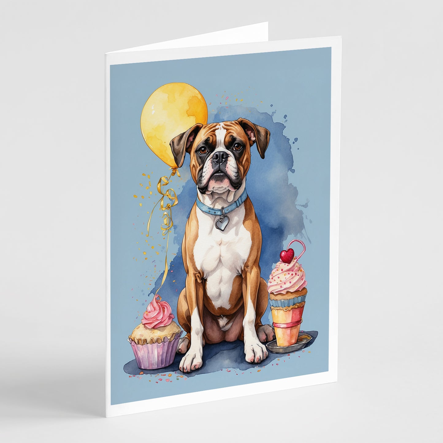 Buy this Boxer Happy Birthday Greeting Cards Pack of 8