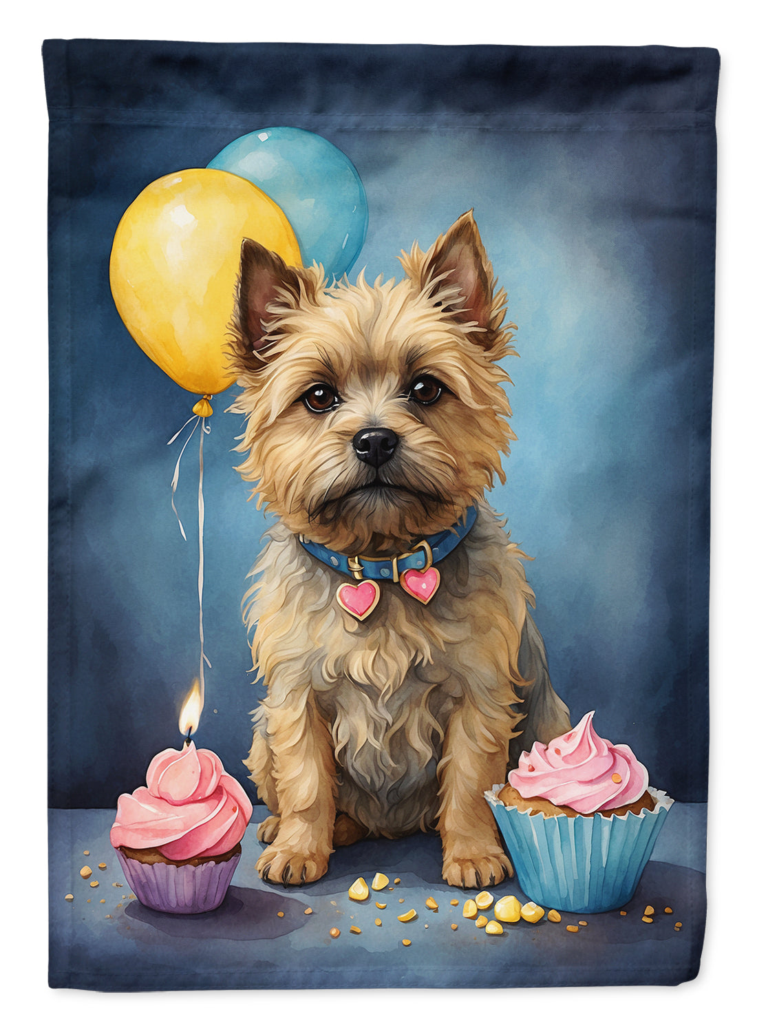 Buy this Cairn Terrier Happy Birthday Garden Flag