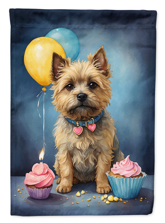 Buy this Cairn Terrier Happy Birthday Garden Flag