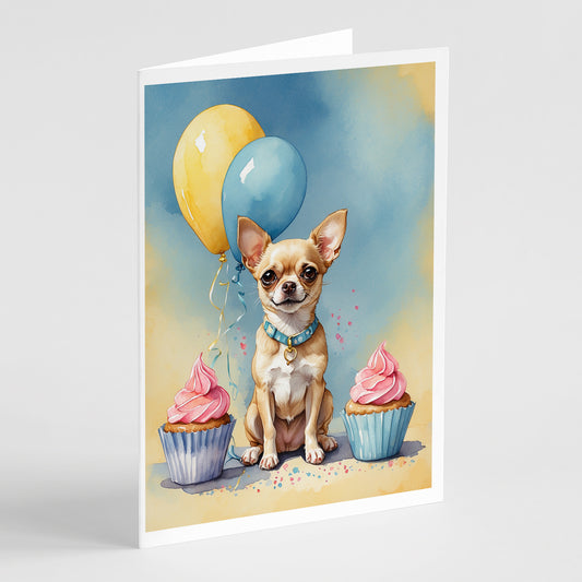 Buy this Chihuahua Happy Birthday Greeting Cards Pack of 8