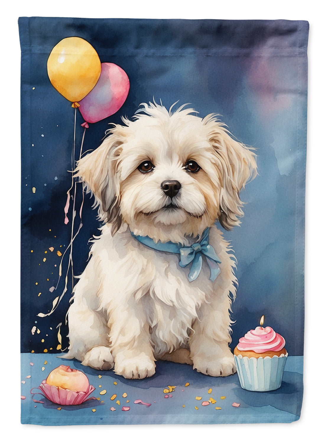 Buy this Coton De Tulear Happy Birthday Garden Flag