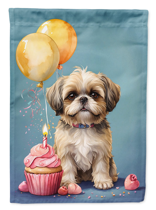 Buy this Shih Tzu Happy Birthday Garden Flag