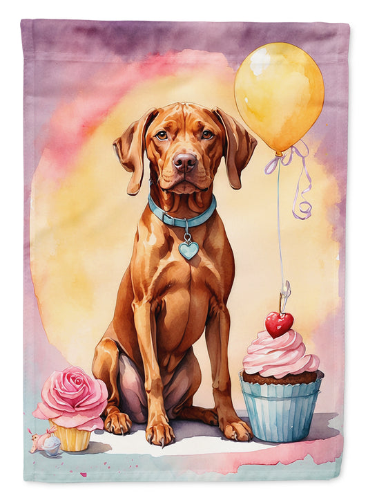 Buy this Vizsla Happy Birthday House Flag