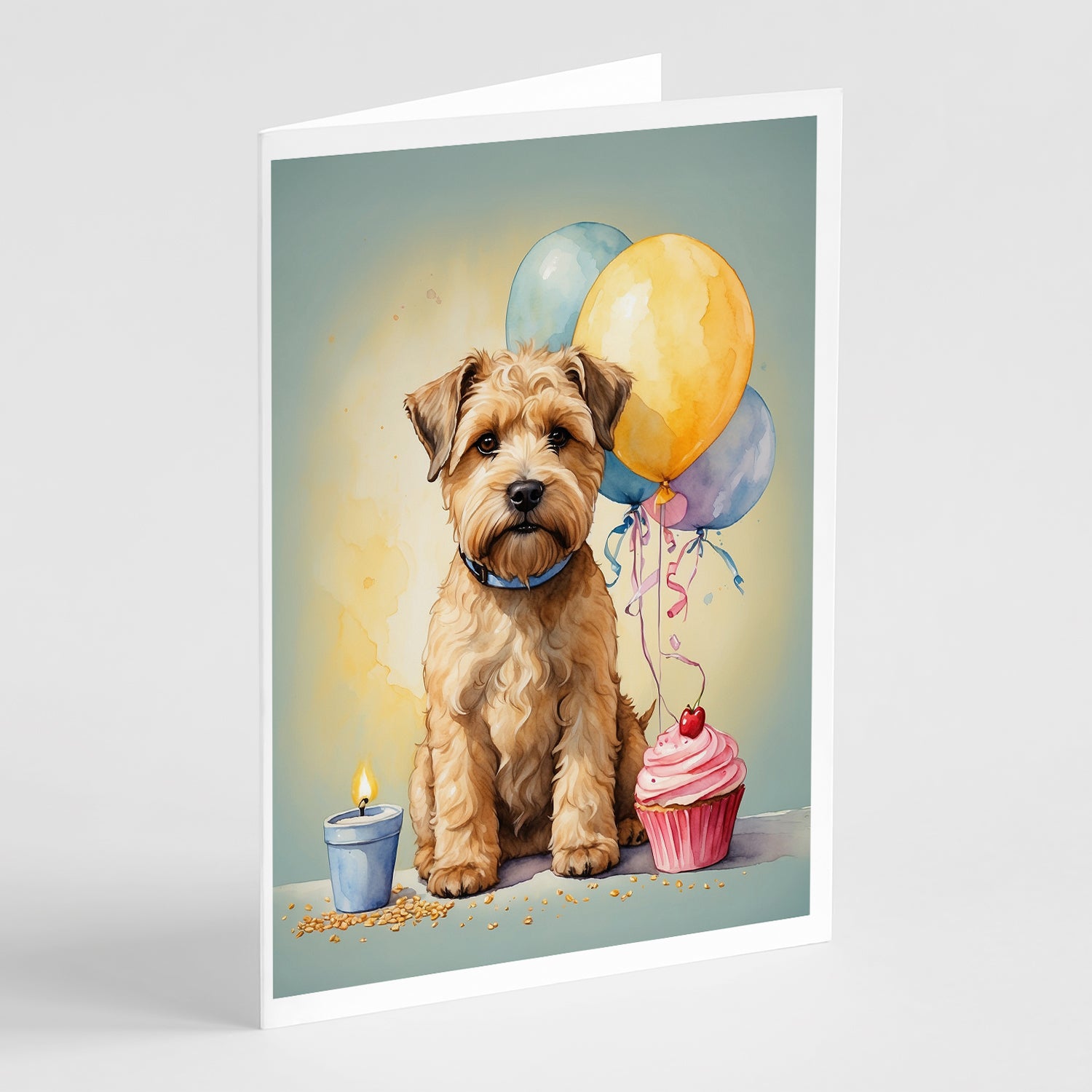 Buy this Wheaten Terrier Happy Birthday Greeting Cards Pack of 8