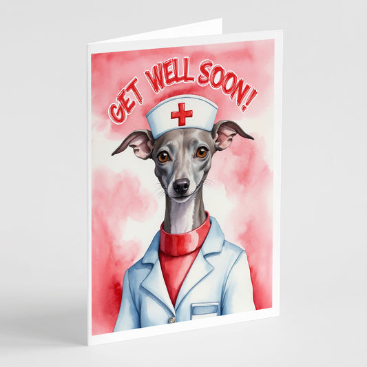 Buy this Italian Greyhound Get Well Soon Greeting Cards Pack of 8