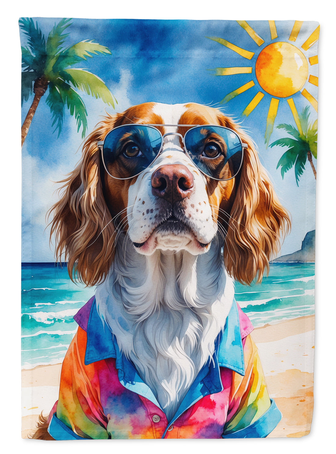 Buy this Brittany Summer Beach Time House Flag