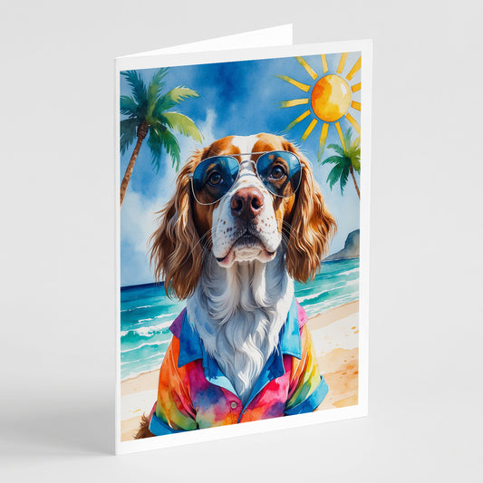 Buy this Brittany Summer Beach Time Greeting Cards Pack of 8