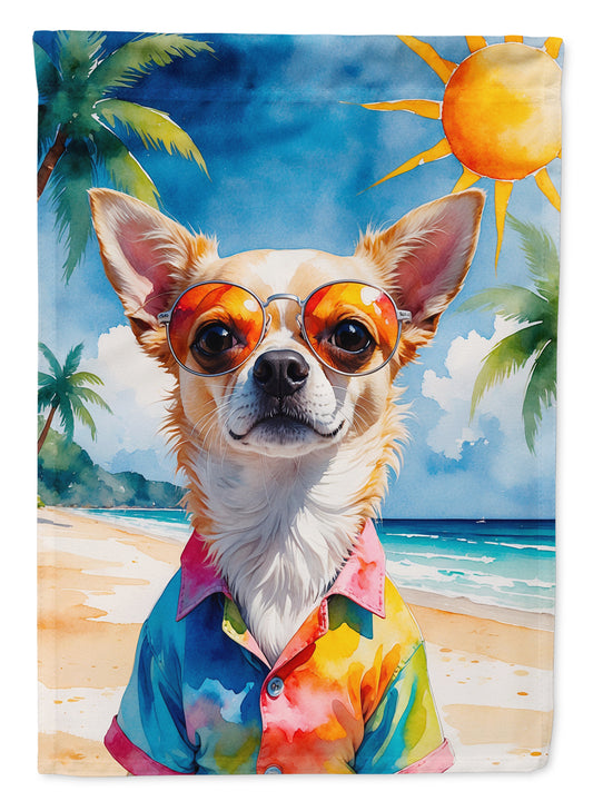 Buy this Chihuahua Summer Beach Time House Flag