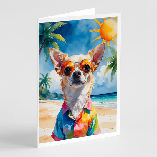 Buy this Chihuahua Summer Beach Time Greeting Cards Pack of 8
