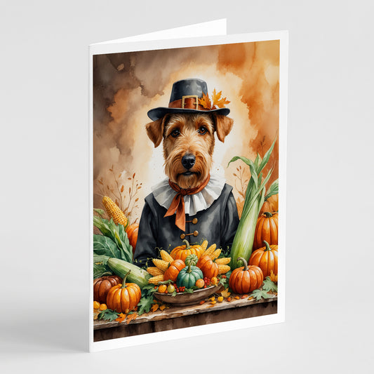Buy this Airedale Terrier Thanksgiving Greeting Cards Pack of 8