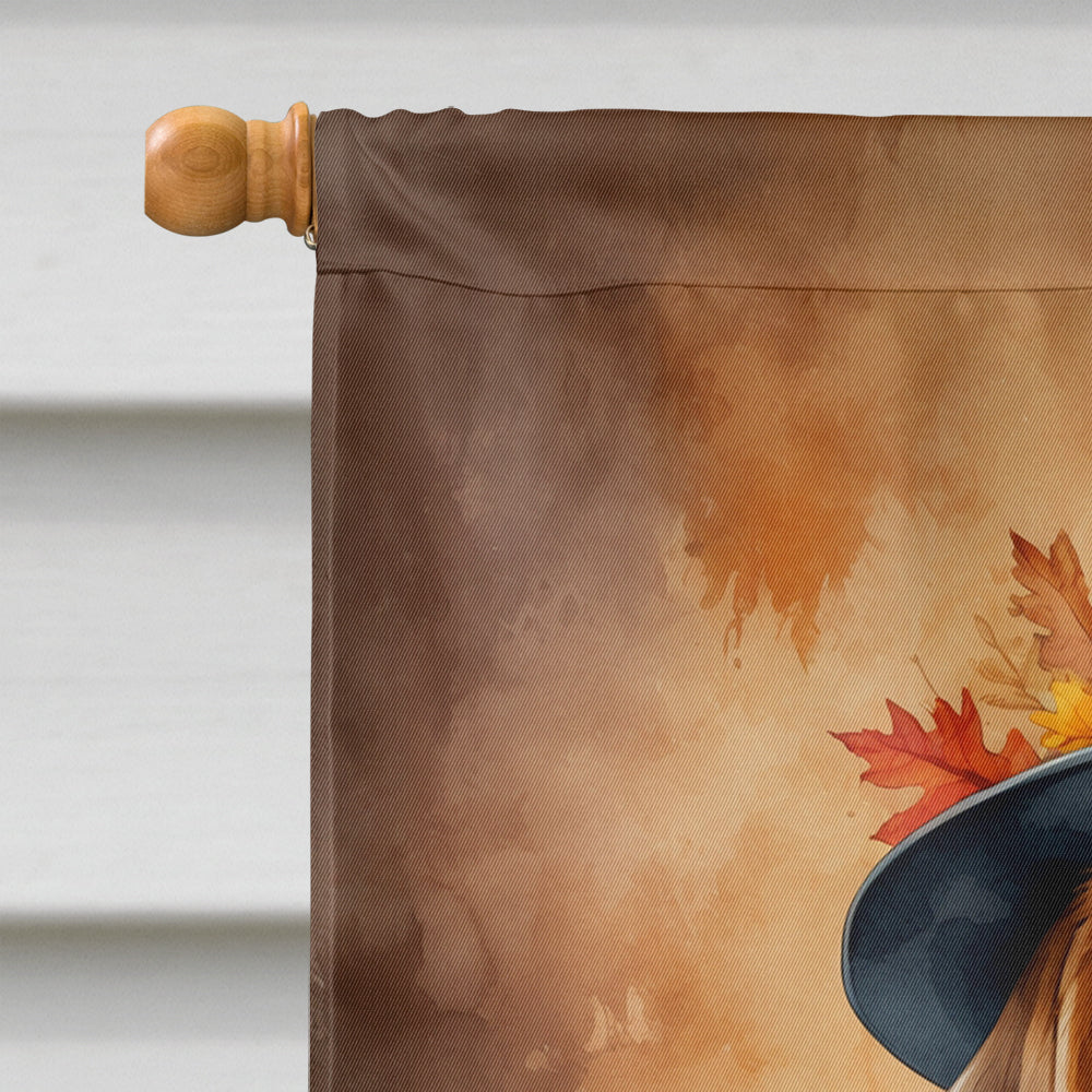 Beagle Thanksgiving House Flag