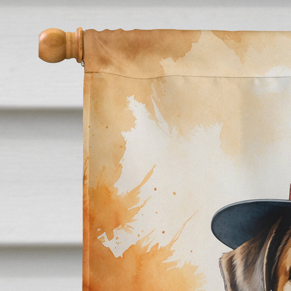 Bullmastiff Thanksgiving House Flag