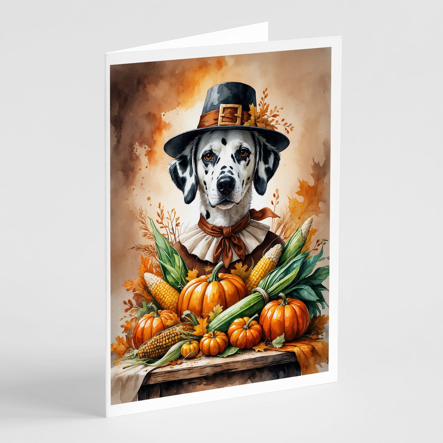Buy this Dalmatian Thanksgiving Greeting Cards Pack of 8