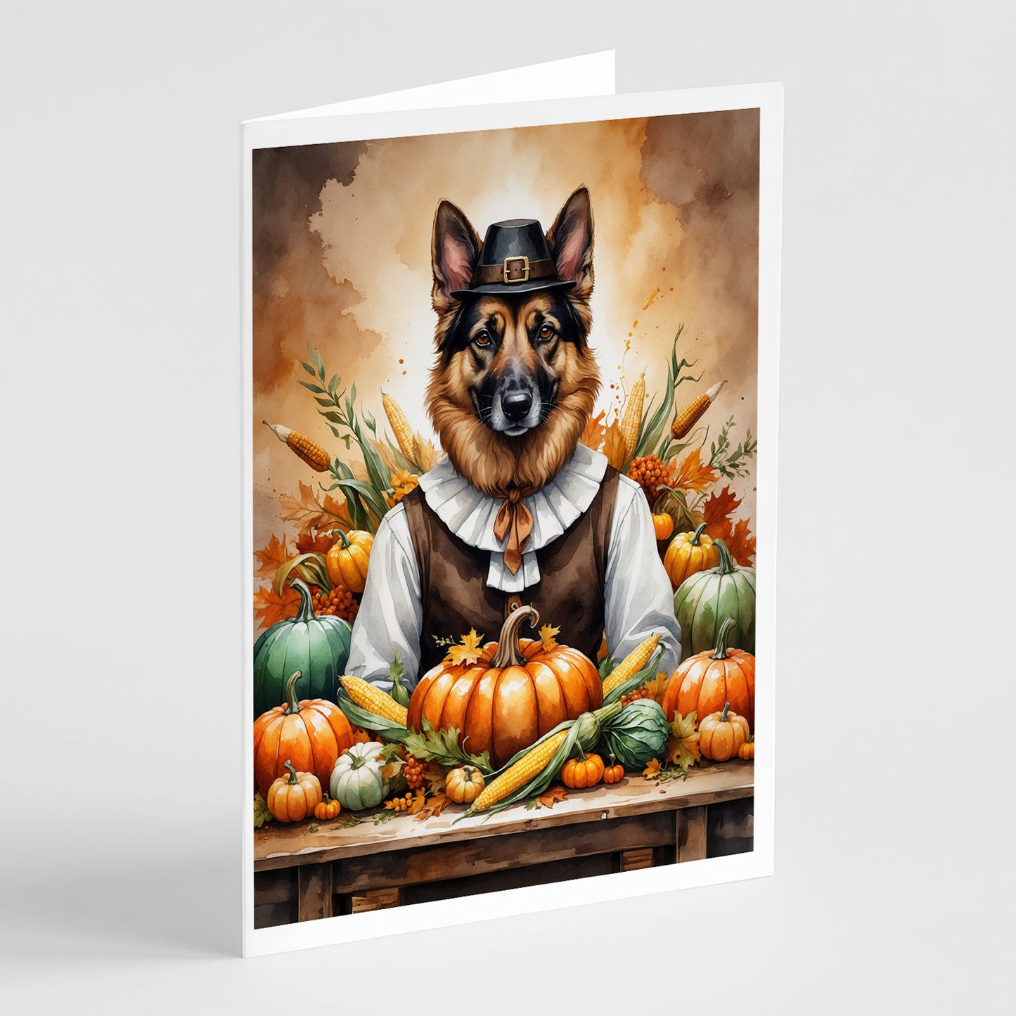 Buy this German Shepherd Thanksgiving Greeting Cards Pack of 8