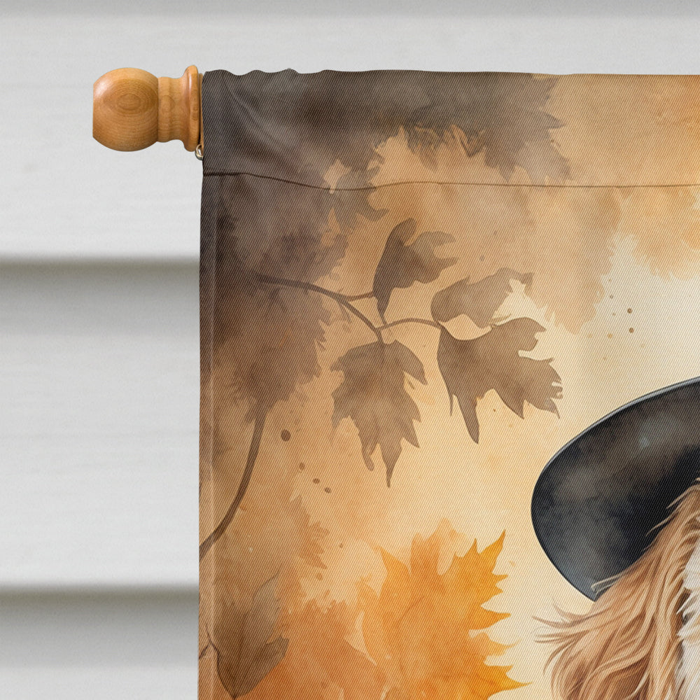Labradoodle Thanksgiving House Flag