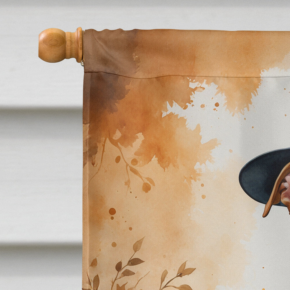 Pit Bull Terrier Thanksgiving House Flag