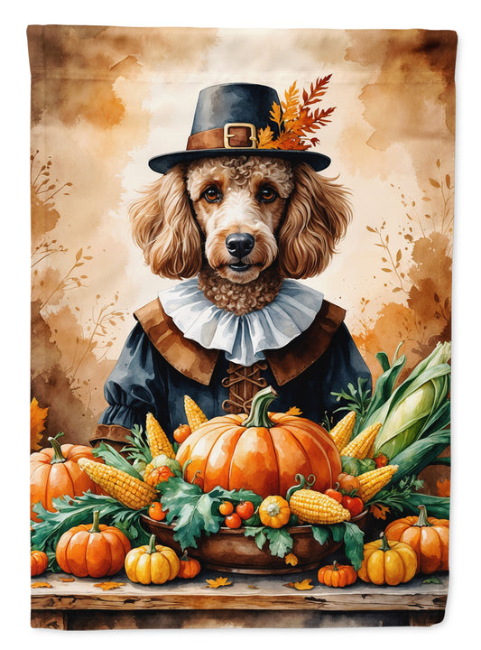 Buy this Poodle Thanksgiving House Flag