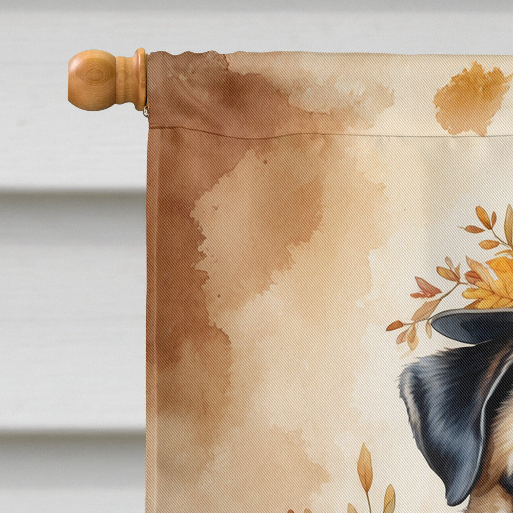 Pug Thanksgiving House Flag