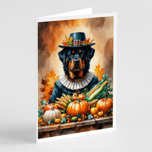 Buy this Rottweiler Thanksgiving Greeting Cards Pack of 8
