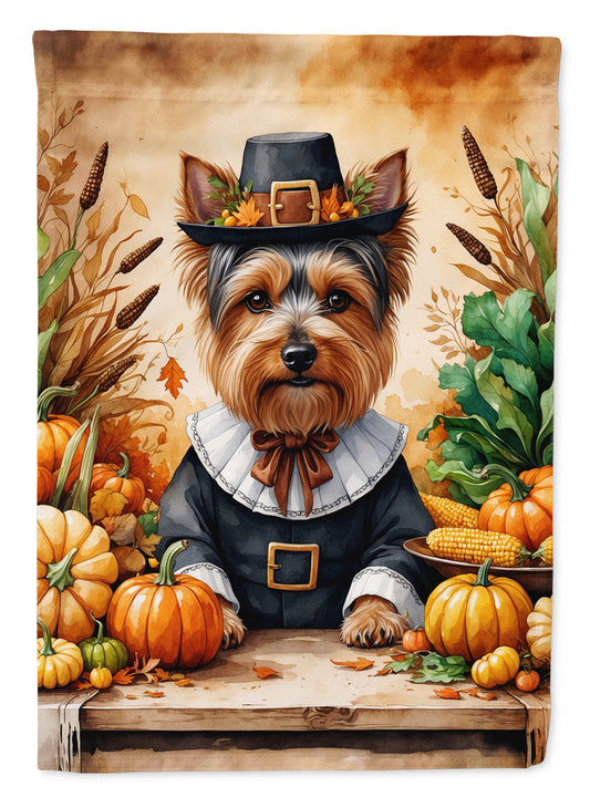 Buy this Yorkshire Terrier Thanksgiving House Flag