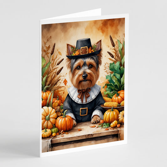 Buy this Yorkshire Terrier Thanksgiving Greeting Cards Pack of 8