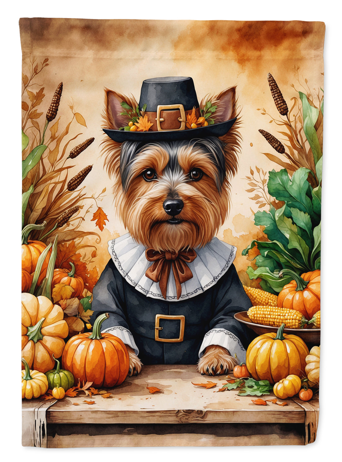 Buy this Yorkshire Terrier Thanksgiving Garden Flag