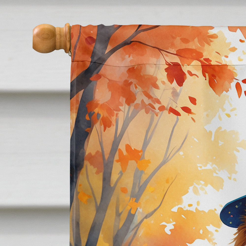 Chow Chow Halloween Trick or Treat House Flag