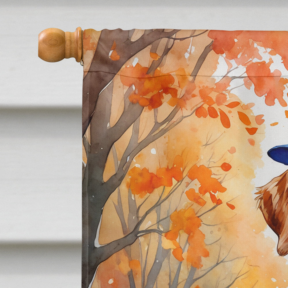 German Wirehaired Pointer Halloween Trick or Treat House Flag