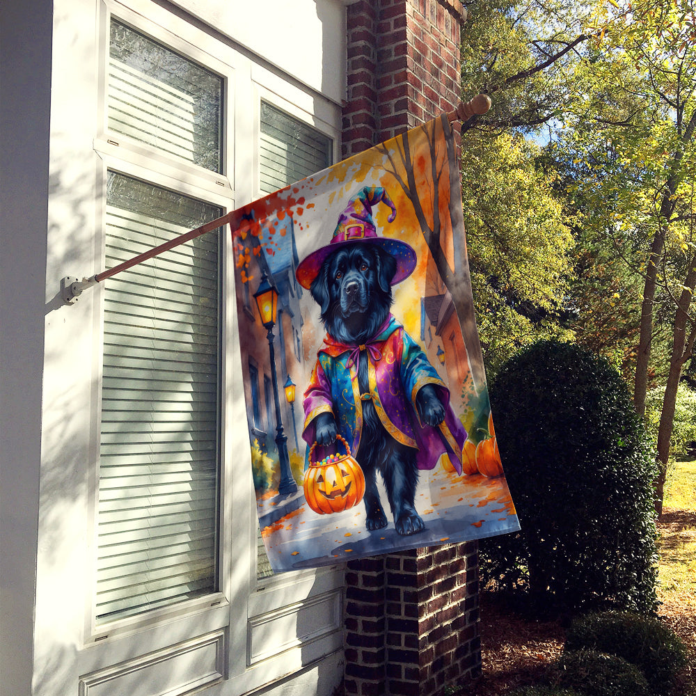 Newfoundland Halloween Trick or Treat House Flag