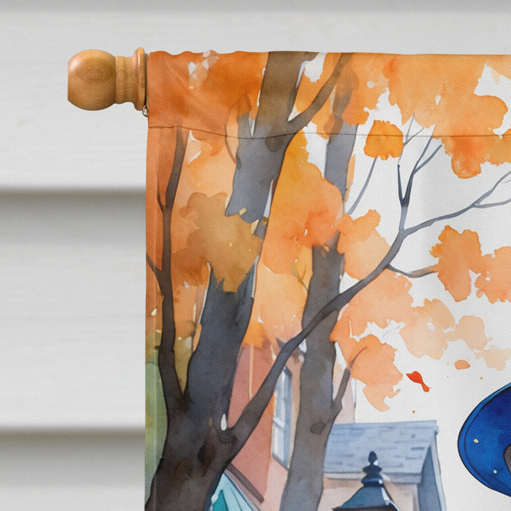 Shar Pei Halloween Trick or Treat House Flag