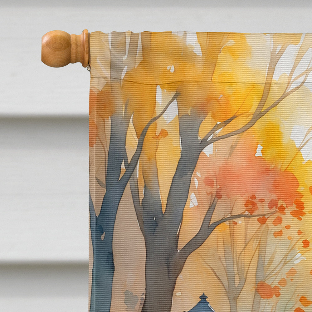 Weimaraner Halloween Trick or Treat House Flag