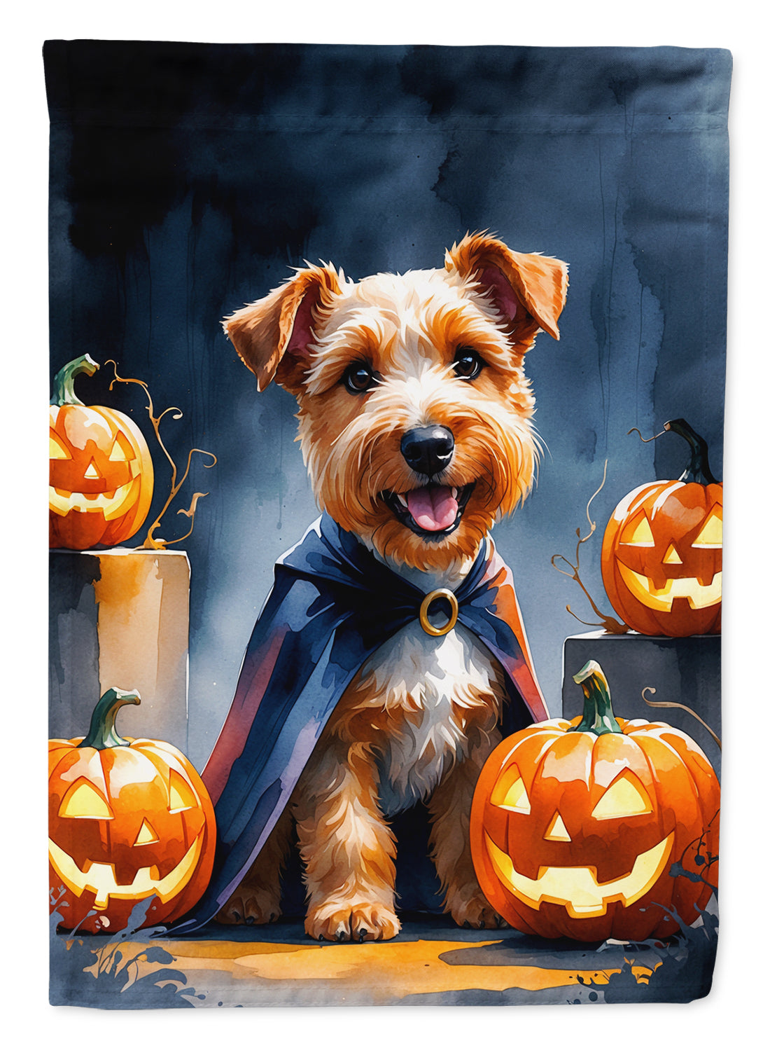 Buy this Airedale Terrier Puppy Halloween Garden Flag