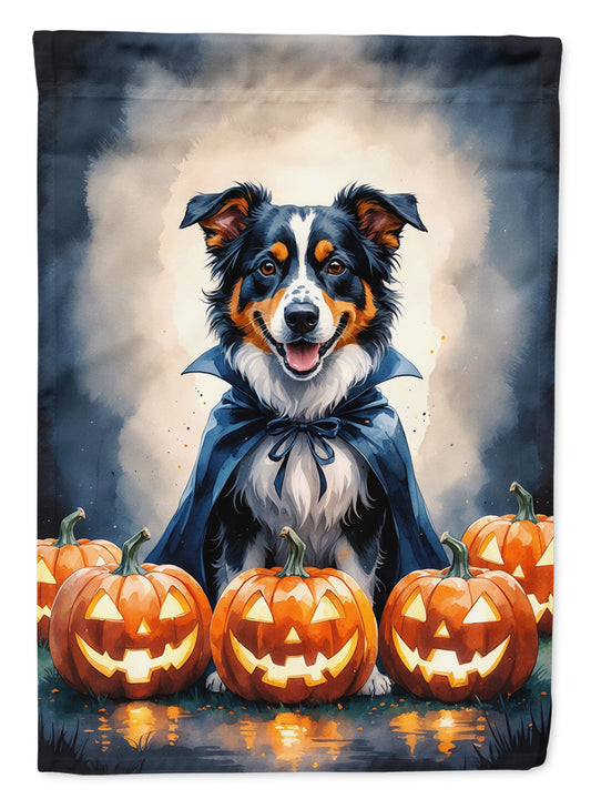 Buy this Australian Shepherd Puppy Halloween House Flag