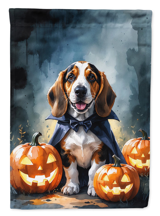 Buy this Basset Hound Puppy Halloween Garden Flag