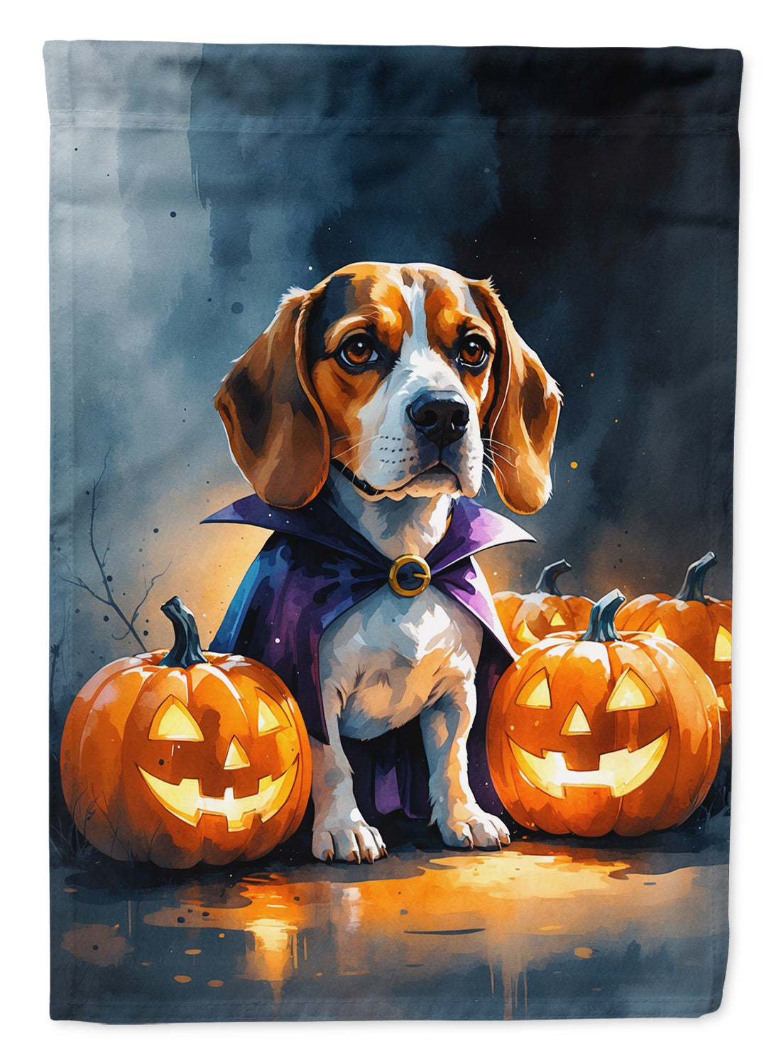Buy this Beagle Puppy Halloween Garden Flag