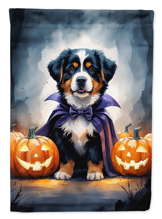 Buy this Bernese Mountain Dog Puppy Halloween Garden Flag
